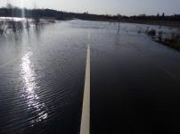 Дорогу Павлово – Тумботино затопило в Нижегородской области 21 апреля 