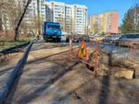 Нижегородский водоканал перекладывает сети под обновляемыми по БКД дорогами 
