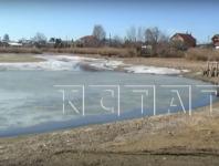 Озеро Тосканка обмелело при реконструкции плотины в Нижегородской области 