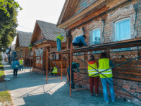 Волонтеры восстановят шесть старинных домов в центре Городца до конца сентября 