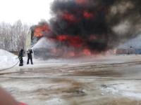 Склад площадью 500 квадратных метров сгорел в Кстове 16 марта 

 