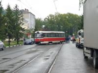 Трамвай сошел с рельсов в Нижнем Новгороде 