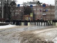 В Нижнем Новгороде задержаны около 70 участников митинга 31 января   