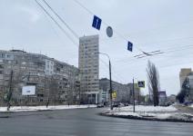 Плоский 18-этажный дом заметили на Мещере в Нижнем Новгороде 