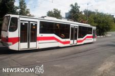 Движение трамваев от улицы Терешковой до Мызы возобновят в конце августа 