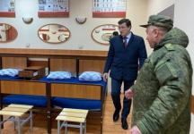 Глеб Никитин посетил мобилизованных нижегородцев в Костроме 