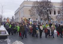 Святочное шествие состоялось в Нижнем Новгороде 16 января  