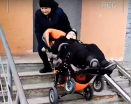 СК начал проверку из-за отсутствия пандуса для ребенка-инвалида в Дзержинске 