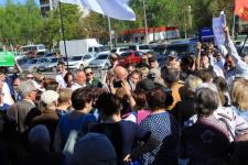 Очередной митинг против доплаты за тепло прошел на Автозаводе 