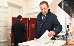 Полпред Президента РФ в ПФО Игорь Комаров проголосовал в Нижнем Новгороде 