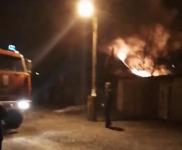Появились фото пожара в Сормовском районе 