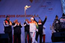Эстафета Олимпийского огня проходит в Нижнем Новгороде 
