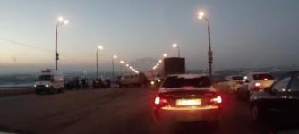 Появилось видео с места массового ДТП в Нижнем Новгороде с восемью пострадавшими 