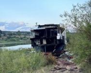 Нижегородцы обеспокоены утилизацией теплоходов на берегу Волги 