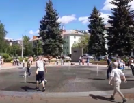 В Дзержинске запущен фонтан с музыкальным сопровождением «Торнадо» 