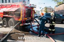 Два человека пострадали на пожаре на «Оргстекле» в Дзержинске 