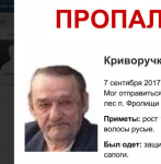 74-летний Валерий Криворучко пропал в Нижегородской области 