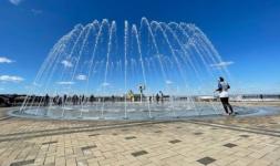 В Нижнем Новгороде включили городские фонтаны 