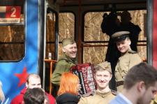 Нижегородский «Трамвай Победы» пошел по городскому кольцу 