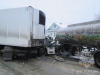Гострудинспекция устанавливает обстоятельства ДТП с грузовиками на автодороге Нижний Новгород-Киров 