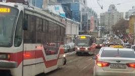 Нижегородские трамваи №3 и №21 изменили маршруты из-за коммунальной аварии 13 февраля  