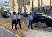 Юрий Шалабаев призвал подрядчиков соблюдать сроки работ на улице Варварской 