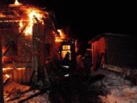 Дача сгорела в Вознесенском районе 