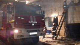 Завод горел в Нижнем Новгороде в ночь на 11 января 