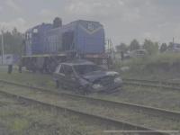 Пьяный водитель ВАЗа вылетел на ж/д пути и перевернулся в Дзержинске 