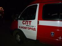 Автомобиль сгорел в Нижегородской области 