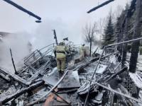 Тело пенсионерки нашли в сгоревшем частном доме под Богородском 