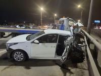 Двое погибли в ДТП из-за пьяного водителя эвакуатора на Мызинском мосту  