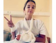 Нижегородская гимнастка Арина Аверина перенесла операцию на руке 