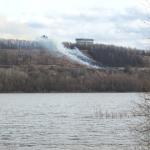 Парк «Швейцария» горит в Нижнем Новгороде

 