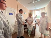Глеб Никитин проинспектировал больницу в Заволжье 