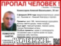 Пропавший в Нижегородской области Алексей Комиссаров найден живым 