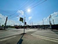 Завершилась реконструкция проблемного перекрестка улиц Акимова и Пролетарской  