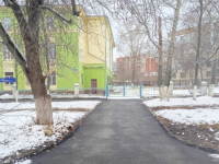 Тротуар у Нижегородского строительного техникума отремонтировали в Канавине 