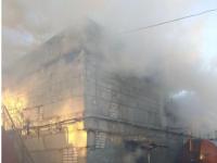 Складской ангар с этиленгликолем загорелся в Дзержинске 