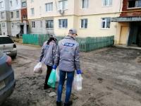 Волонтеры помогают нижегородским пенсионерам защититься от коронавируса 