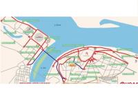 Движение транспорта ограничат в двух районах Нижнего Новгорода из-за марафона 
