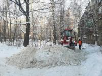 Более 60 тысяч кубометров снега убрали в Нижнем Новгороде в новогодние праздники 