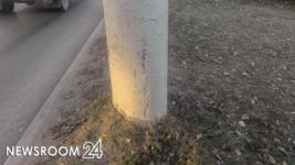 Пьяный водитель иномарки врезался в столб в Сормове   