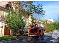 Пожар в жилом доме произошел в центре Нижнего Новгорода 