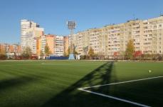 Обновление футбольного поля завершается на нижегородском стадионе «Чайка» 