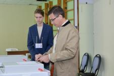 Глава Нижнего Новгорода Юрий Шалабаев очно проголосовал на выборах 