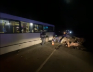 Два человека погибли в пьяном ДТП с автобусом в Дзержинске  