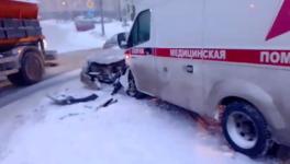 Двое пострадали в ДТП с участием скорой помощи в Нижнем Новгороде  