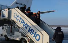 Спецборт МЧС доставил пострадавшую семью из Томска в Нижний Новгород 