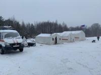 МЧС развернуло два городка жизнеобеспечения в Нижегородской области 12 февраля   